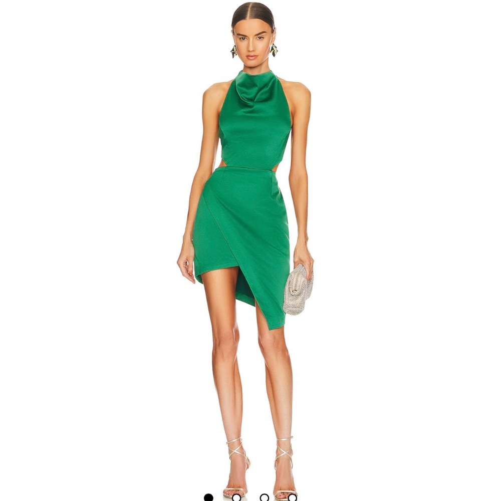 Elliatt Green Backless Dress